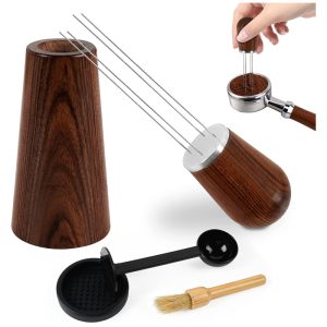 Espresso Coffee Stirrer with Coffee Tamper Mat