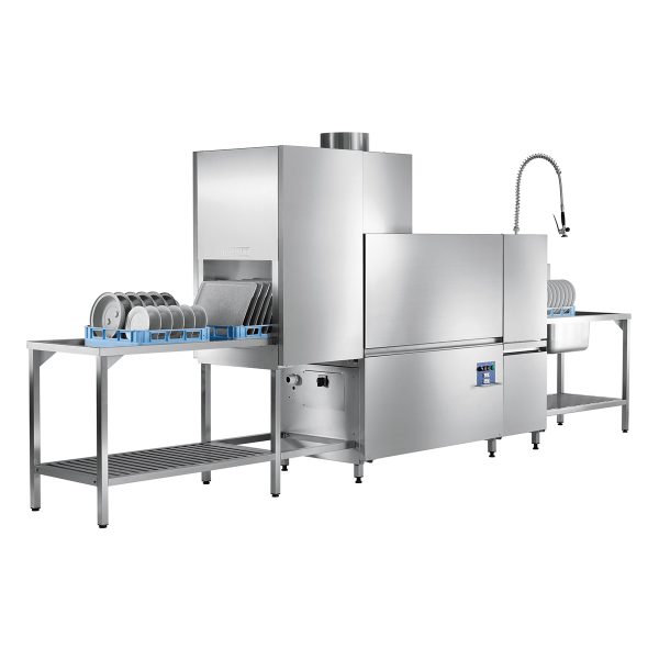 H3 Automatic Dishwasher with Conveyor / Drying Electric