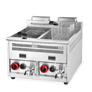 Desk Top Double Tank Gas Fryer