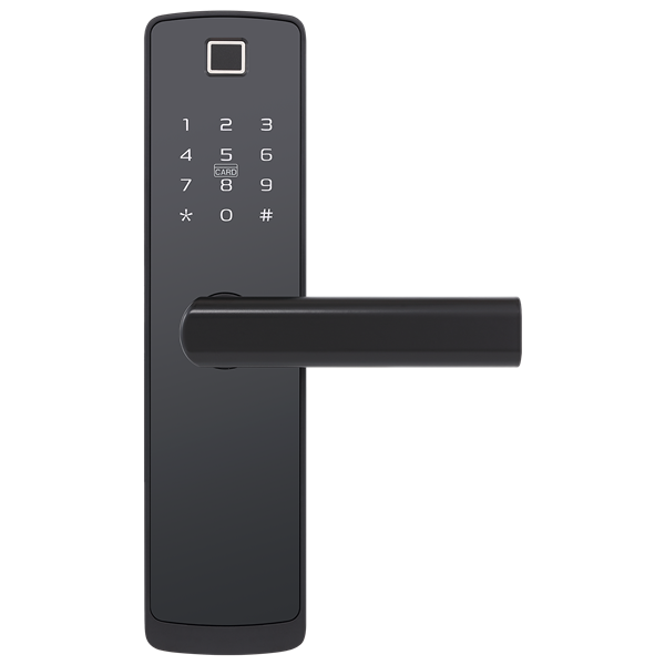 FINGERPRINT AND RFID CARD AND TOUCHPAD DIGITAL DOOR LOCK - H3K6FMT