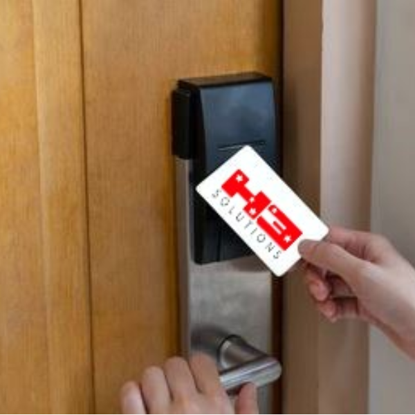 Mifare hotel lock Keycard with logo Print