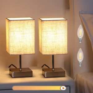 Nightstand Table Lamp for Hotel Bed Room