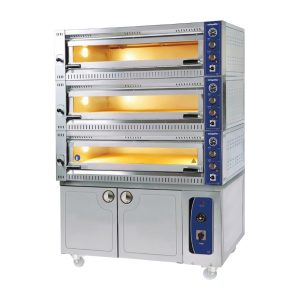 H3 Pizza Lahmacun Oven 3 Floors + Brewing Container Profı 10570 Te-3