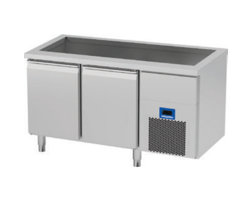 Refrigerated Counters With Basin