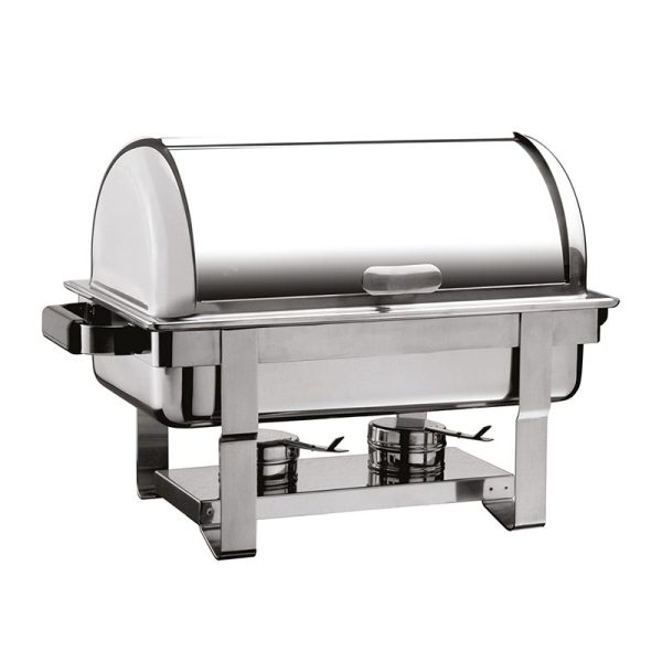 H3 Rolltop Covered Chafing Dish, Was Foot