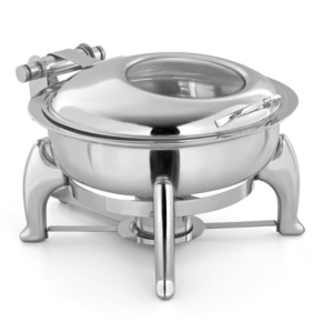 Round Hydraulic Chafing Dish Glass Cover