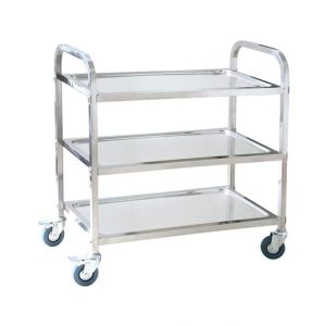 Stainless Steel Service Trolley